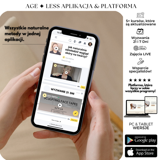 Aplikacja Aura AGE ✦ LESS